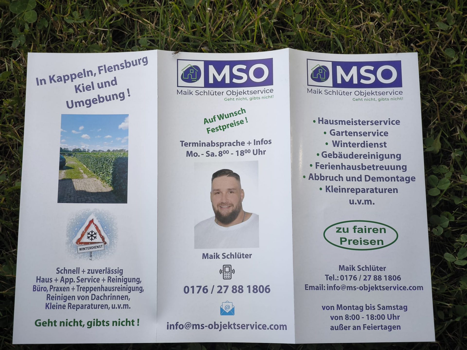 MS-Objektservice aus Kappeln: Wer wir sind